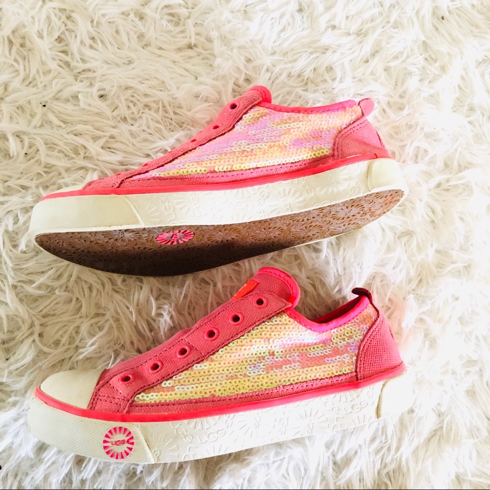 UGG || Laela Sequined Causal Sneaker Shoes - Picture 4 of 7